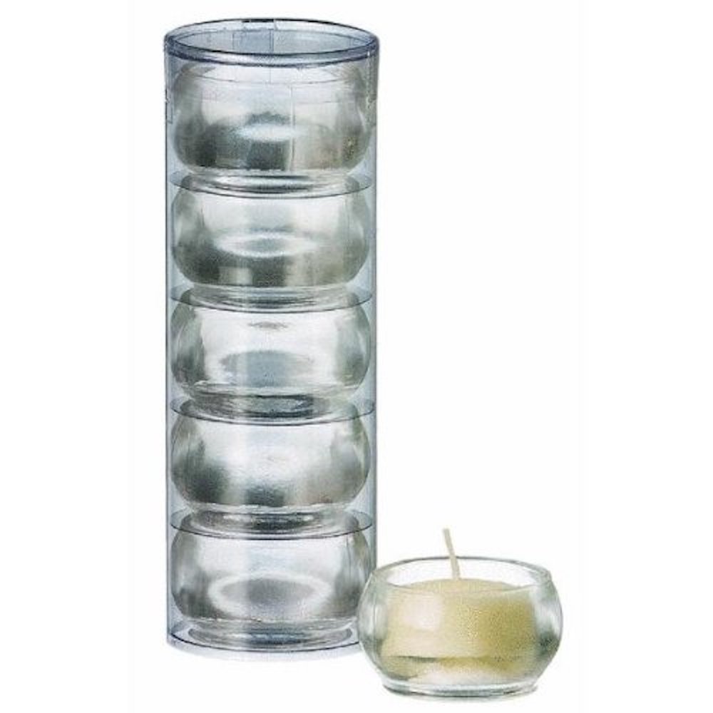 VELAS SIN AROMA 6 PIEZAS