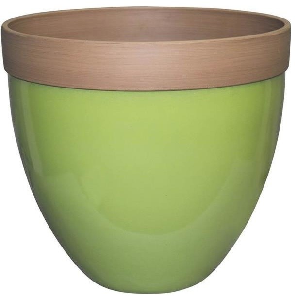 MACETA EGG PLANTER HUESO GRANDE DE 13 PULGADAS